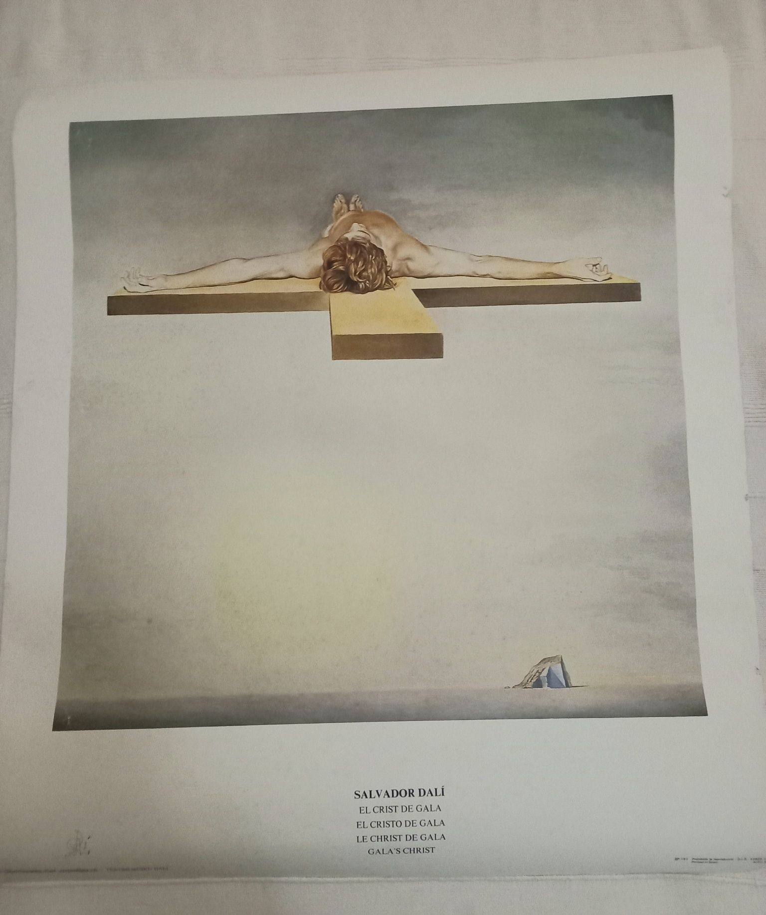 Poster de Salvador Dali - Cristo de Gala