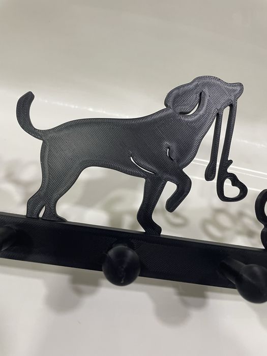 Cabide de trela de cão / cachorro - 5 suportes