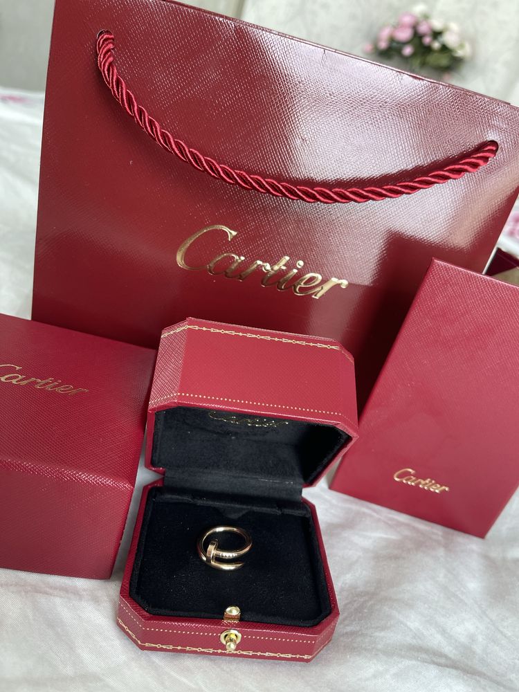 каблучка cartier juste un clou кольцо цвях