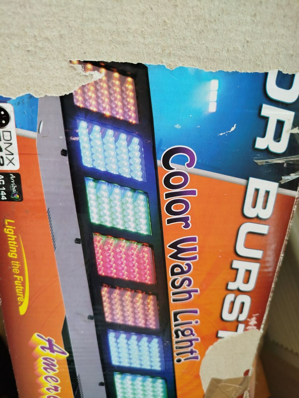 Световой прибор ADG COLOR burst 8 DMX