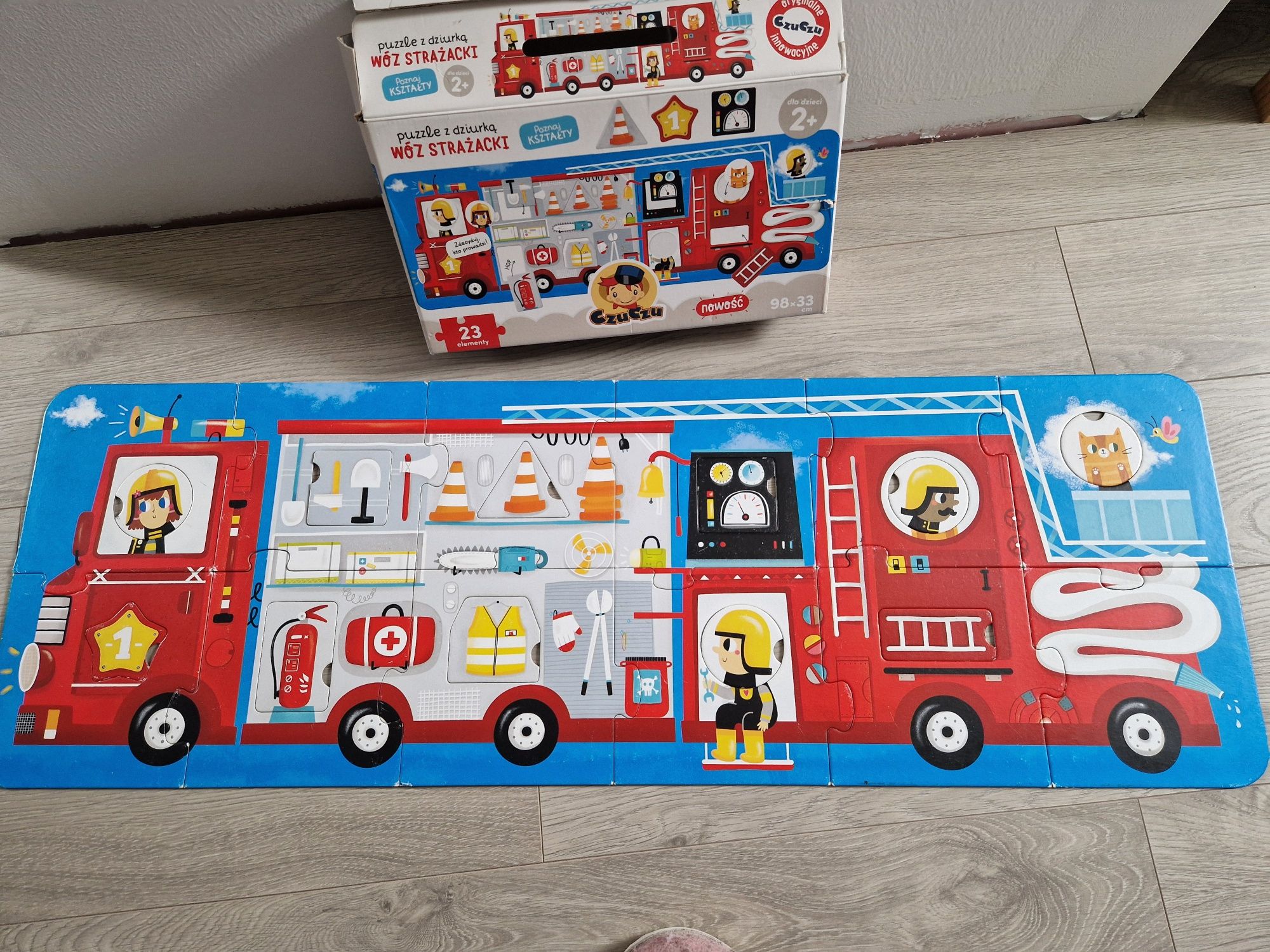 Czuczu Wóz strażacki 2+ puzzle