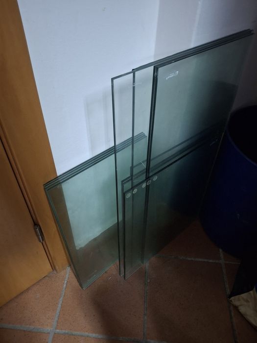 Vidros temperados para prateleiras