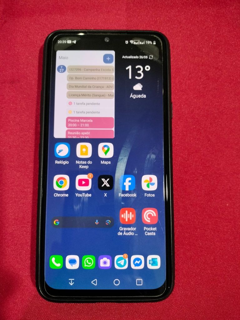 Telemóvel LG G8X com dual screen 6g