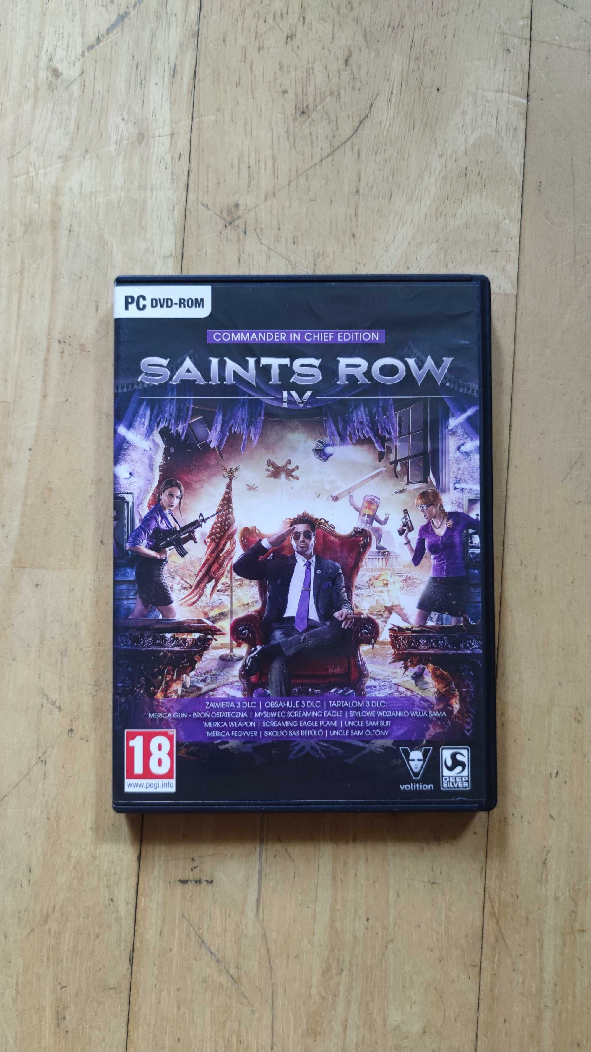Saints Row 4 Commander in chief edition Gra Pudełko PC