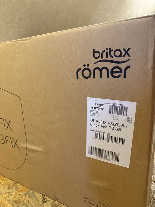 Britax Römer Dualfix i-Size автокрісло