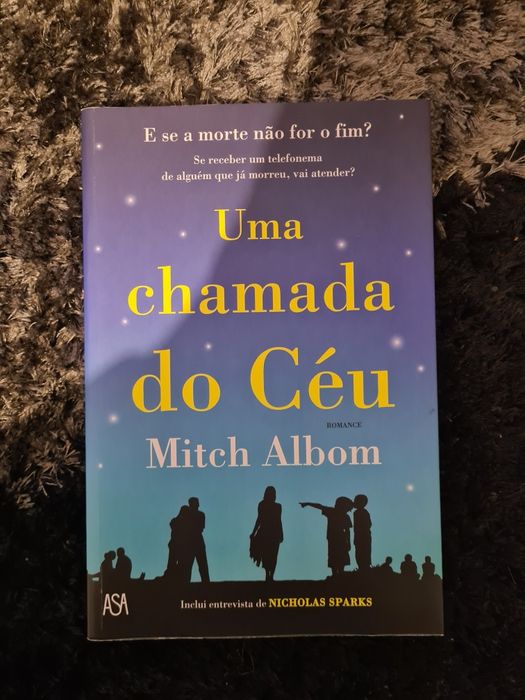 Livro "Uma Chamada Do Céu" de Mitch Albom