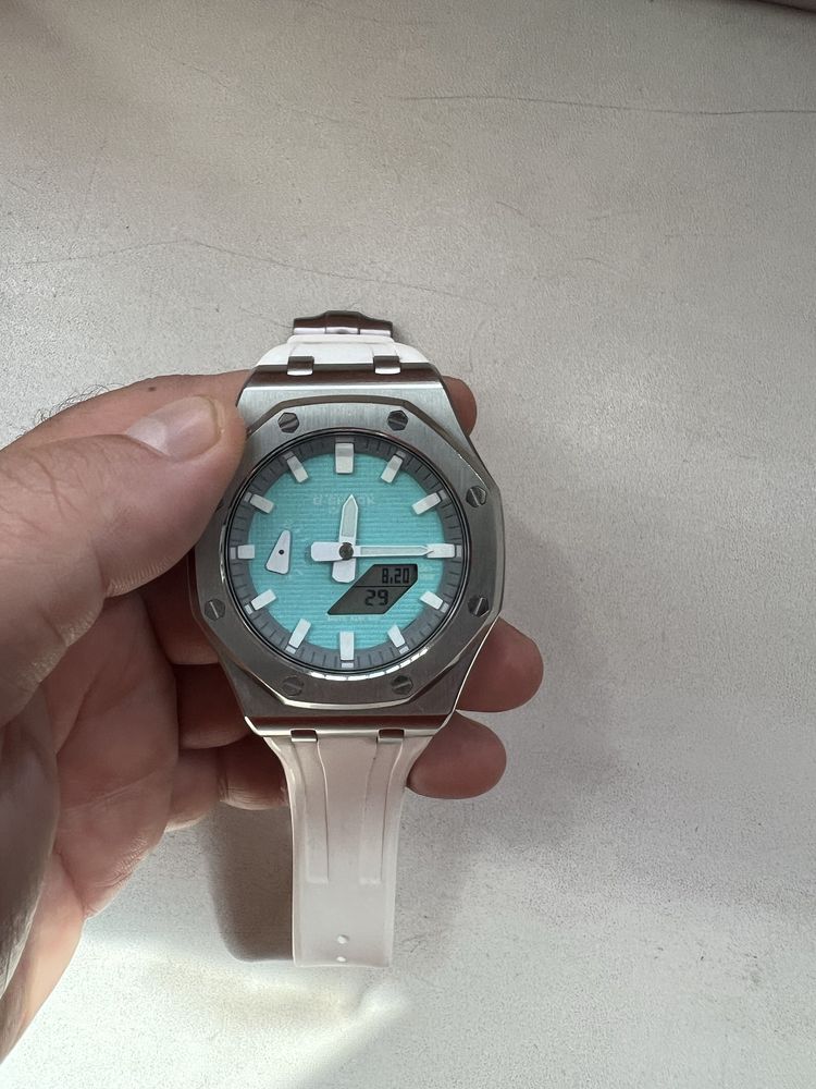 Мужские часы Casio GA-2110ET Custom Tiffany  Оригинал!