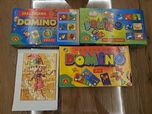 Domino - trzy zestawy + małe puzzle gratis
