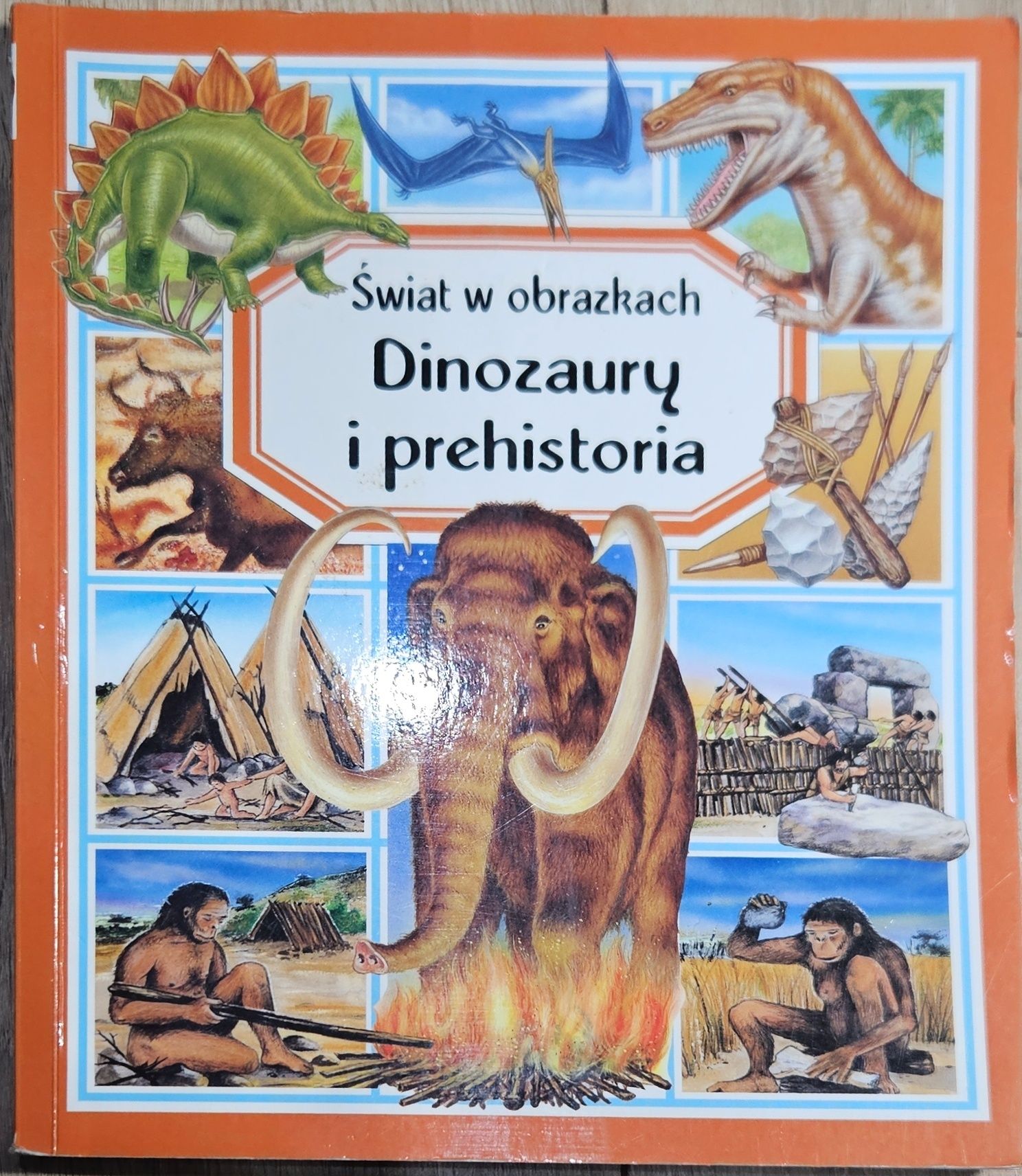 4 książki o dinozaurach