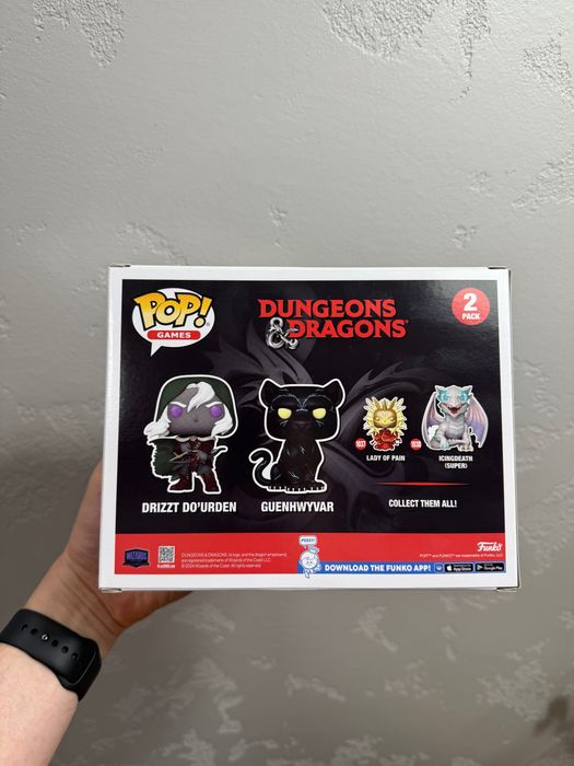 Funko pop dungeons and dragons Drizzt dourden guenhwyvar фанко поп dnd