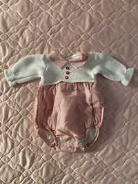 Vestido/ body 3 meses