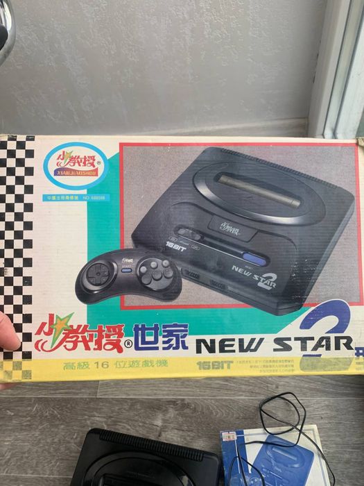 Консоль приставка sega MD2 сега 16 бит 16 bit New Star 2