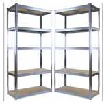 regał magazynowy metalowy stojący do piwnicy garażu 180x90x40 875kg