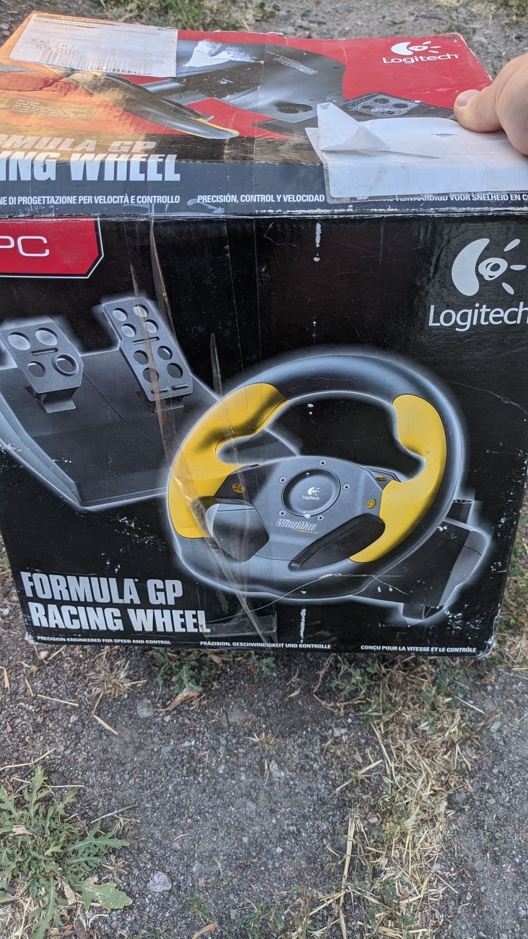 Игровой руль logitech
