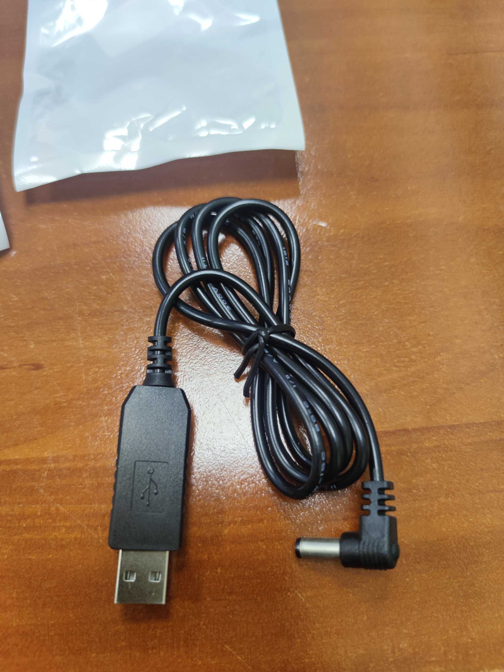 USB перехідник/адаптер для роутера від павербанка з 5v на 12v або 24v