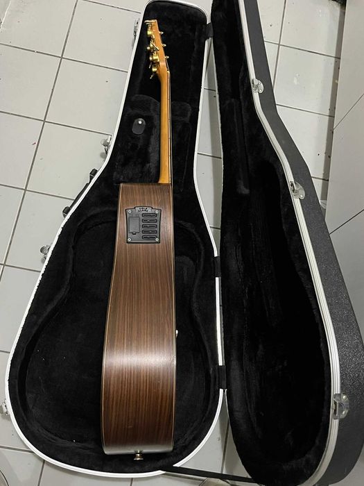 Cole Clark FL3EC-BR Fat Lady 3 AAA Indian Rosewood Ebony Maton Messiah