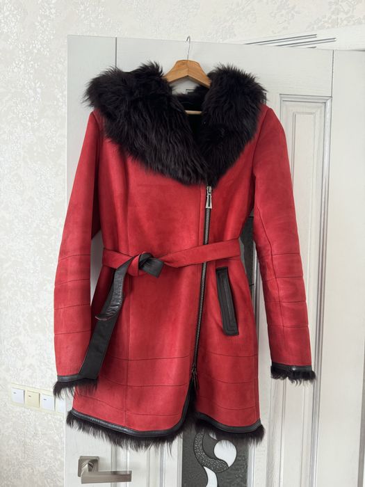 Натуральна дублянка з овчини XS-S