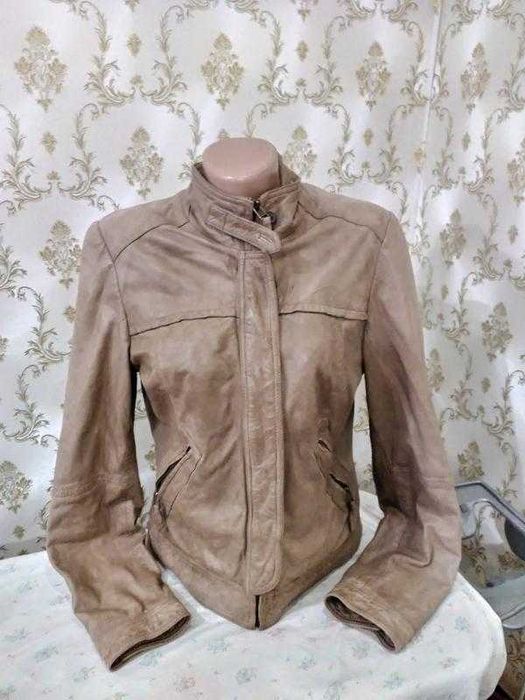 Кожаная куртка by massimo dutti