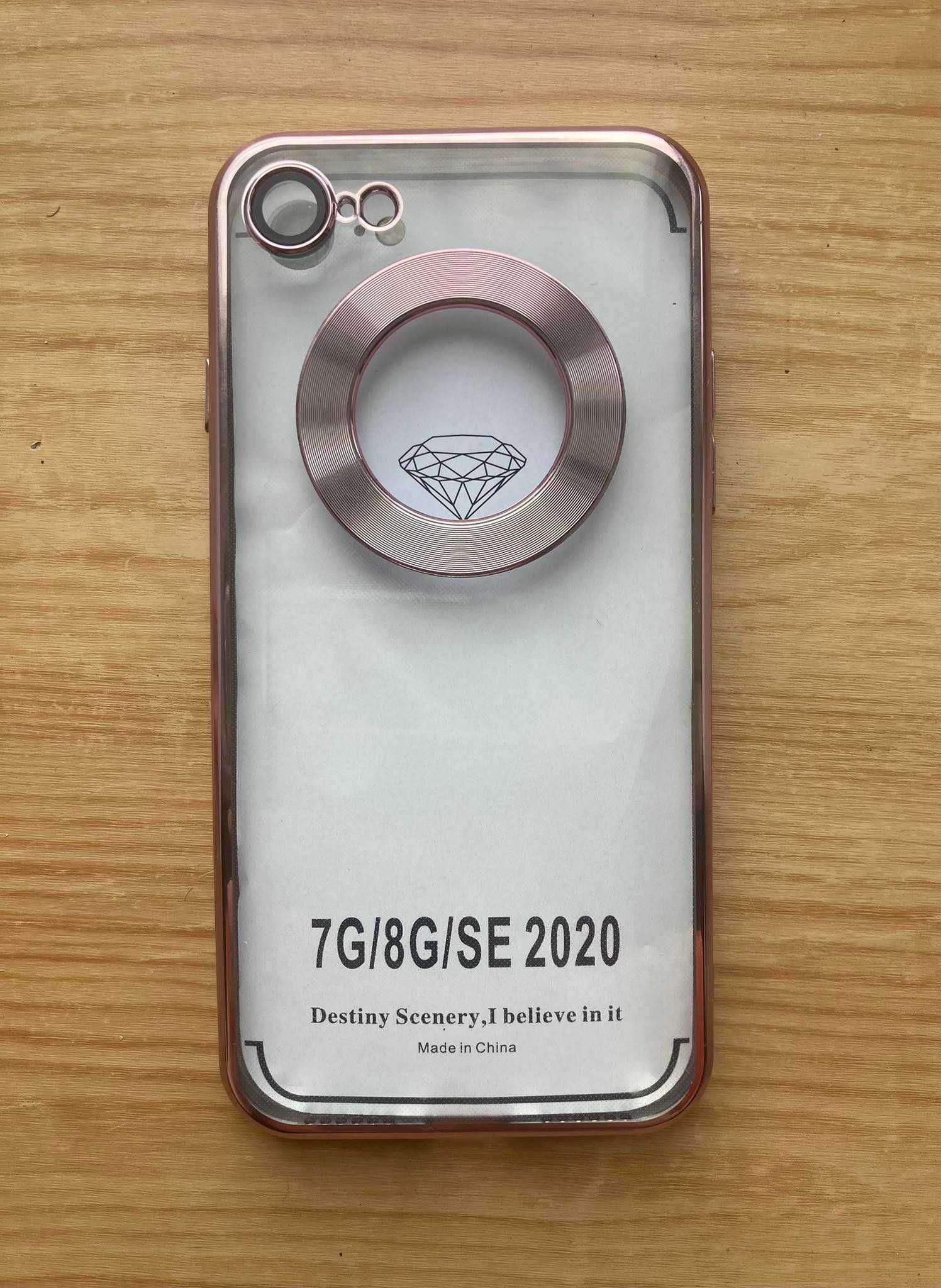New Collection бронзово-прозрачный чехол для iPhone SE2 2020 и 7/8