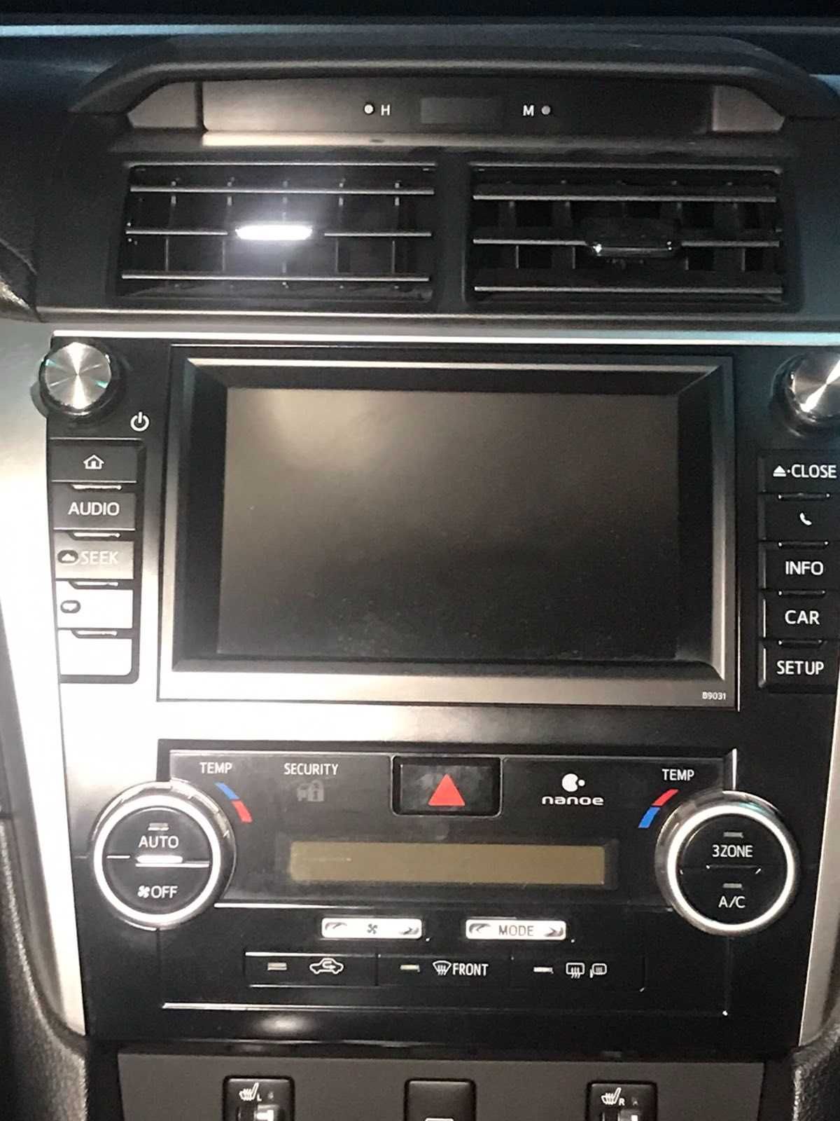 Магнитола штатная GPS Toyota Camry 50 2011-2015 Европа
