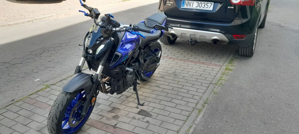 Yamaha mt 07, kat a2 odblokowany,sc project