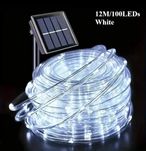 Solarne lampki ogrodowe,balkonowe 12 m  cold white  zimny biały