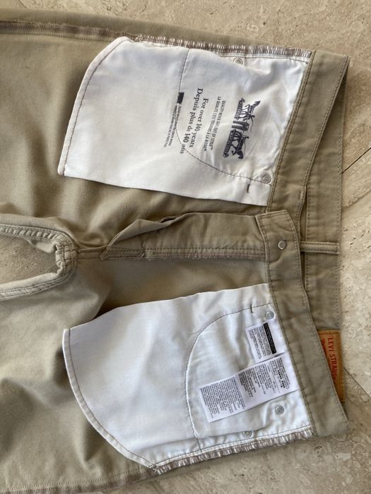 Męskie spodnie jeansy Levis 511 W 32 L 30