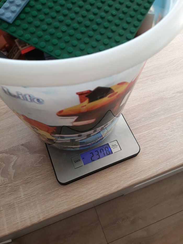 Klocki mix ponad 2 kg