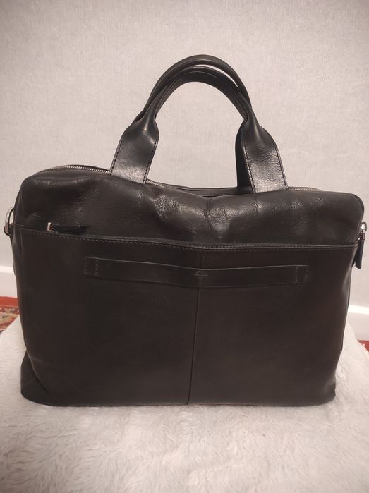 Шкіряна сумка для ноутбука joop