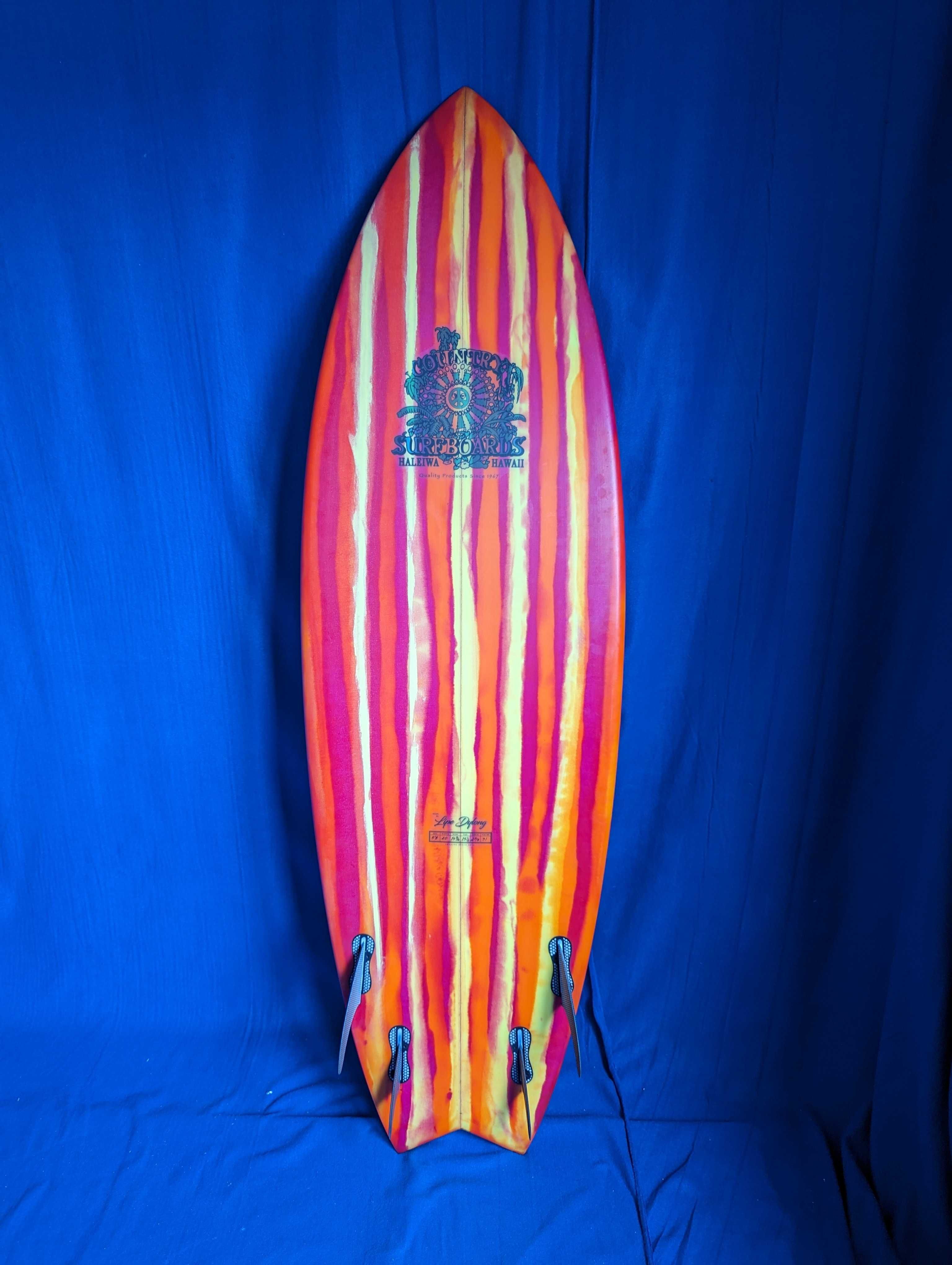 Prancha de Surf - Country Surfboards Killer Fish 5'8''