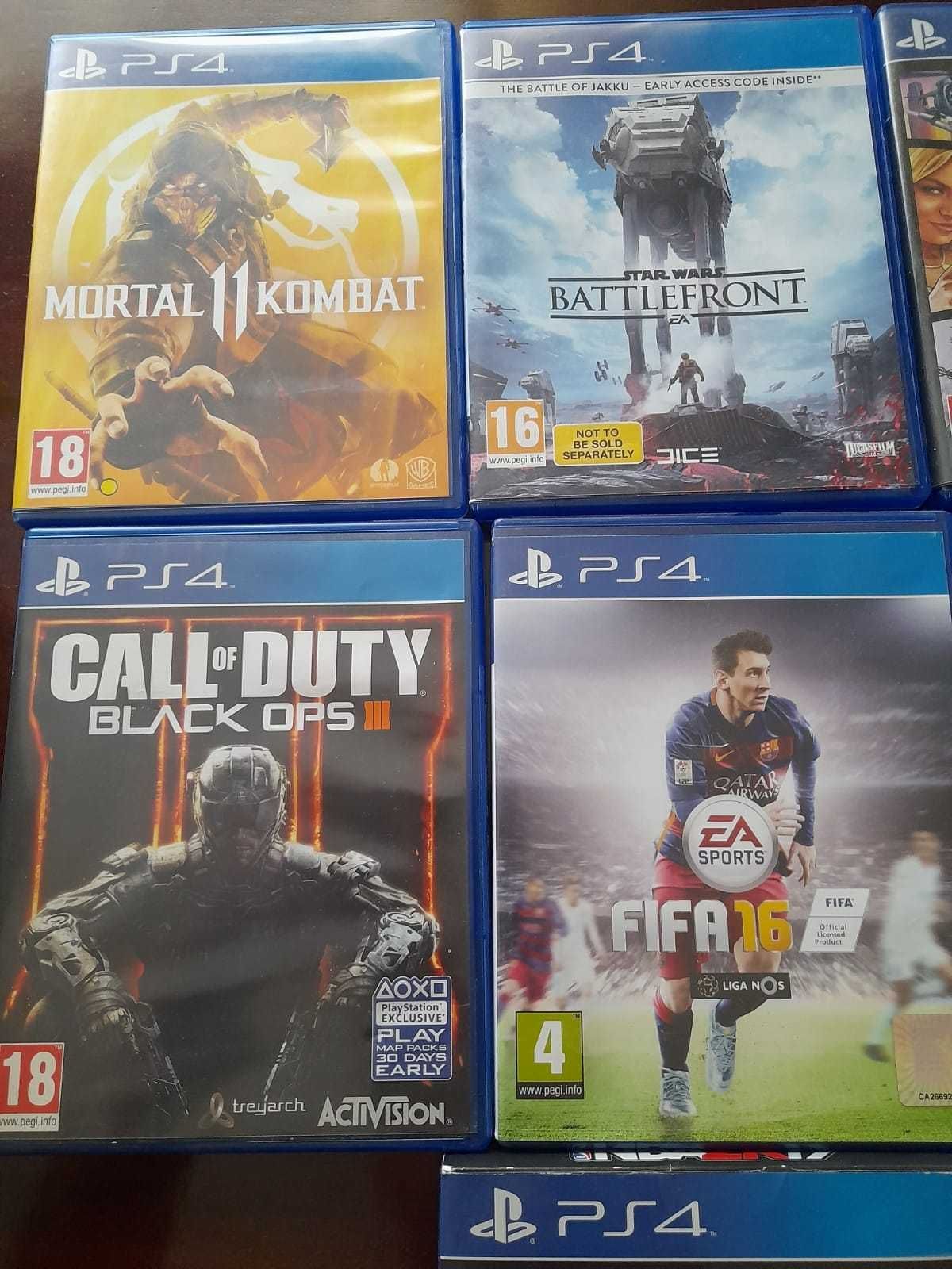 Vendo Jogos PS4 - Novos