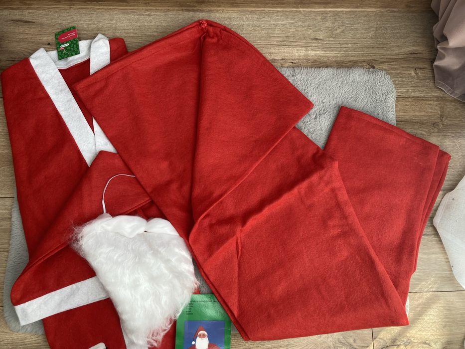 Strój Świętego Mikołaja przebranie mikołajki uniwersalny