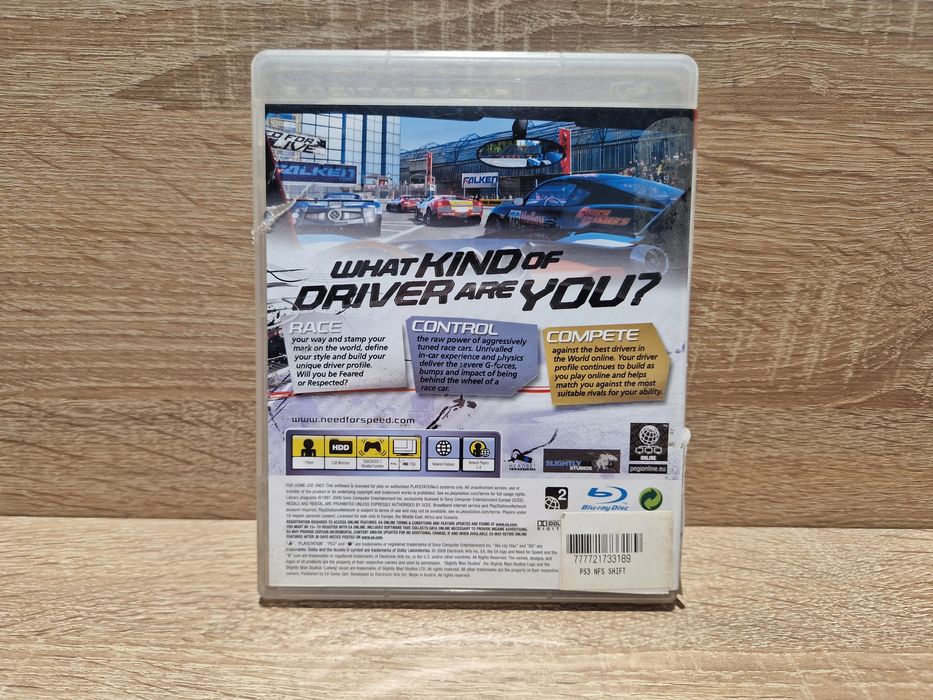 Gra need for speed shift ps3 wyścigi samochodowe