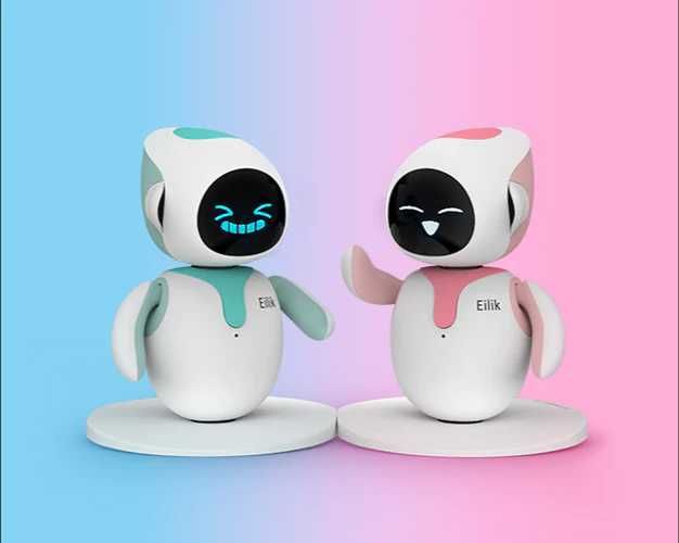 Робот Eilik - інтерактивний домашній улюбленець Pink