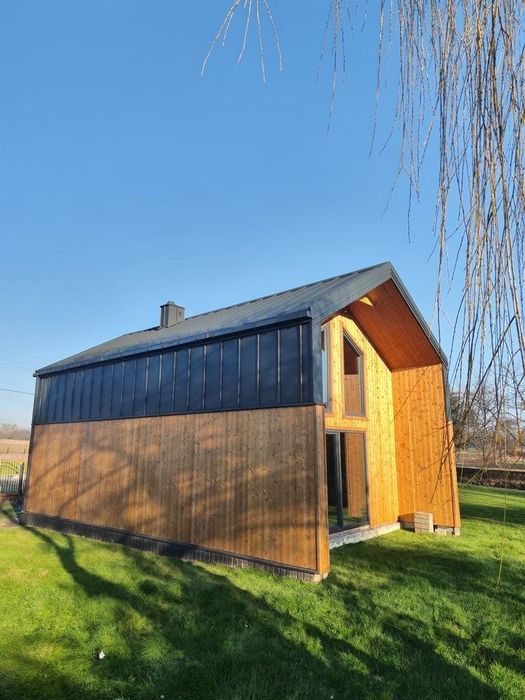 Dom drewniany "Nowoczesna Stodoła - Modern B"