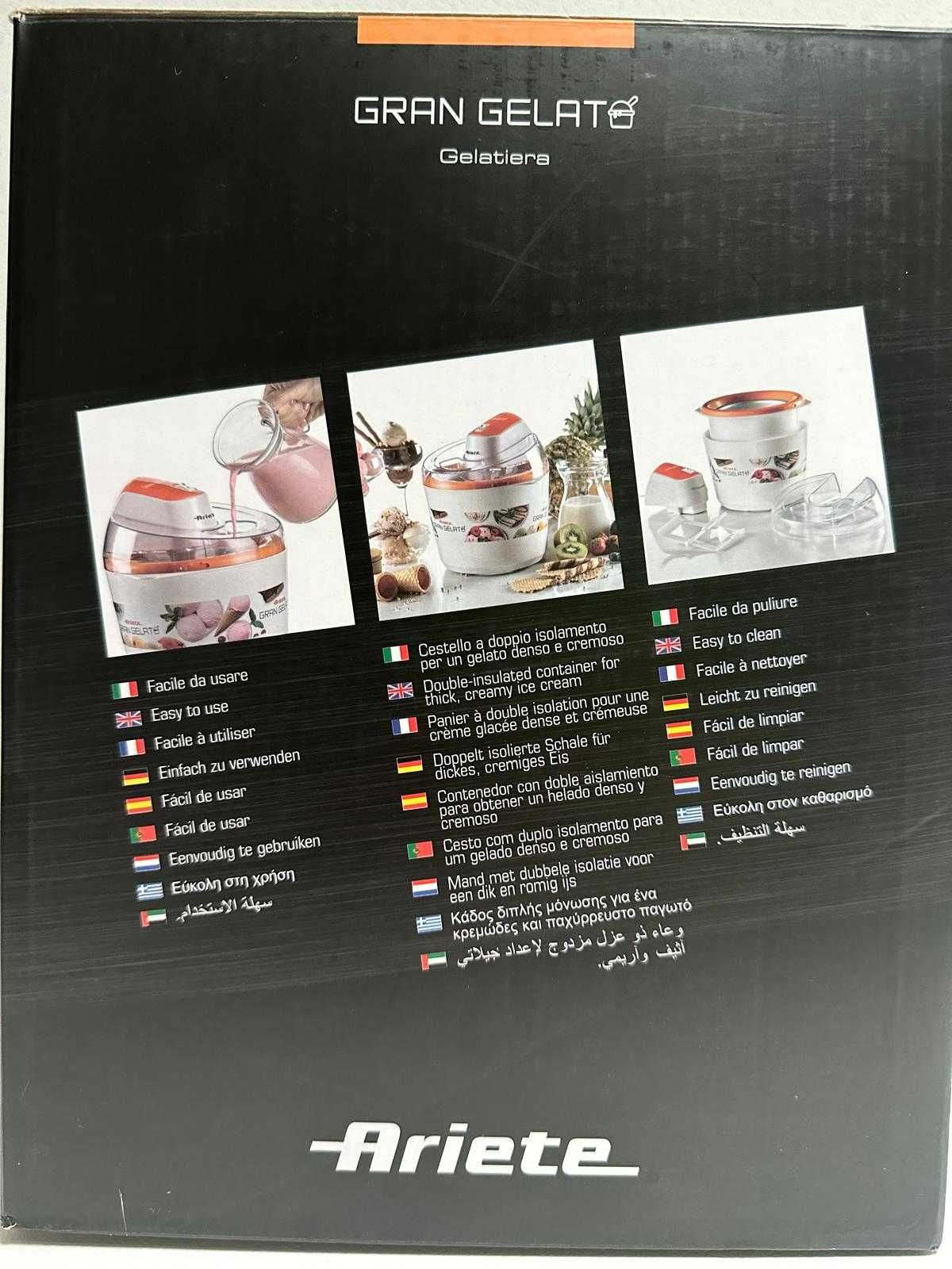 Máquina de Fazer Gelados Tradicional ARIETE