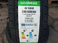 215/65R16C Goodride lato 1szt Komplet Para Montaż Gratis N1633