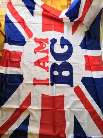 Bandeira "I AM GB"(= Great Britain)