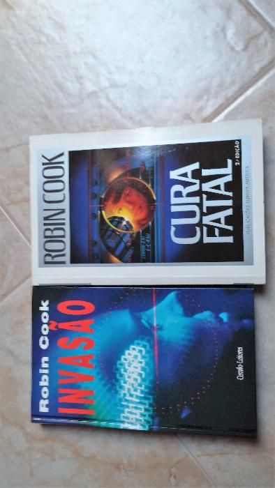 Livros Suspense Konsialik e Robin Cook