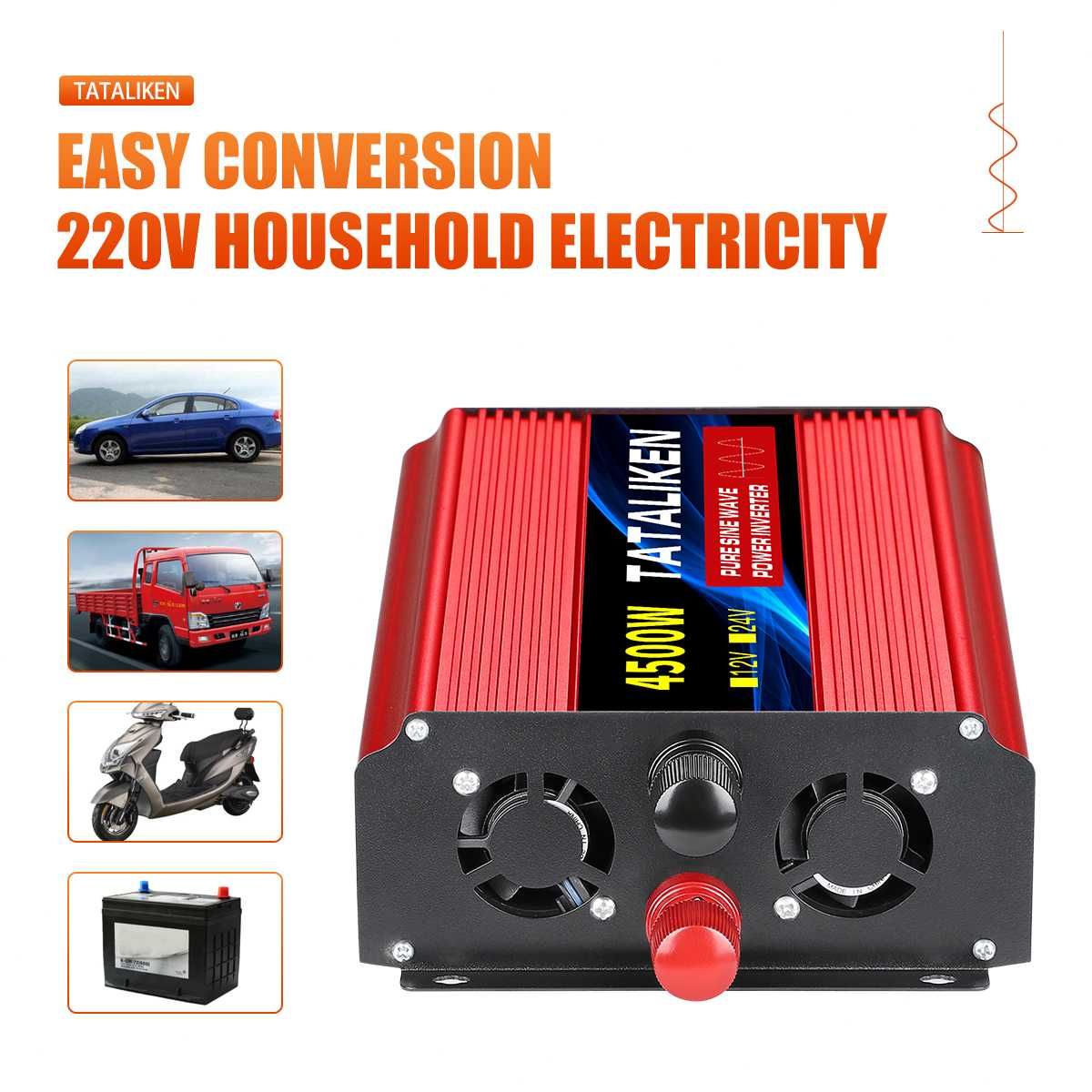 Inversor 12V - 220V 3500W * NOVO * ONDA PURA