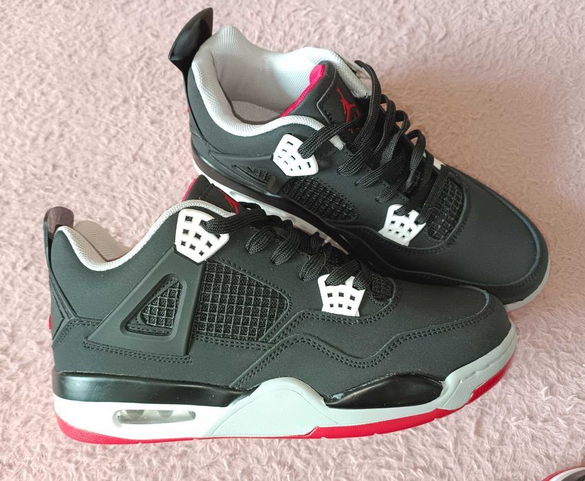 Air Jordan 4 Retro Black Red
