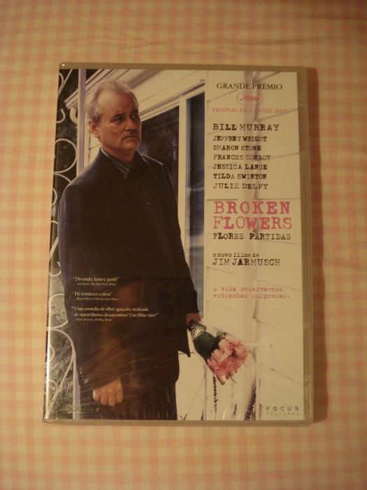 DVD - Broken flowers - "Flores partidas" NA EMBALAGEM ORIGINAL