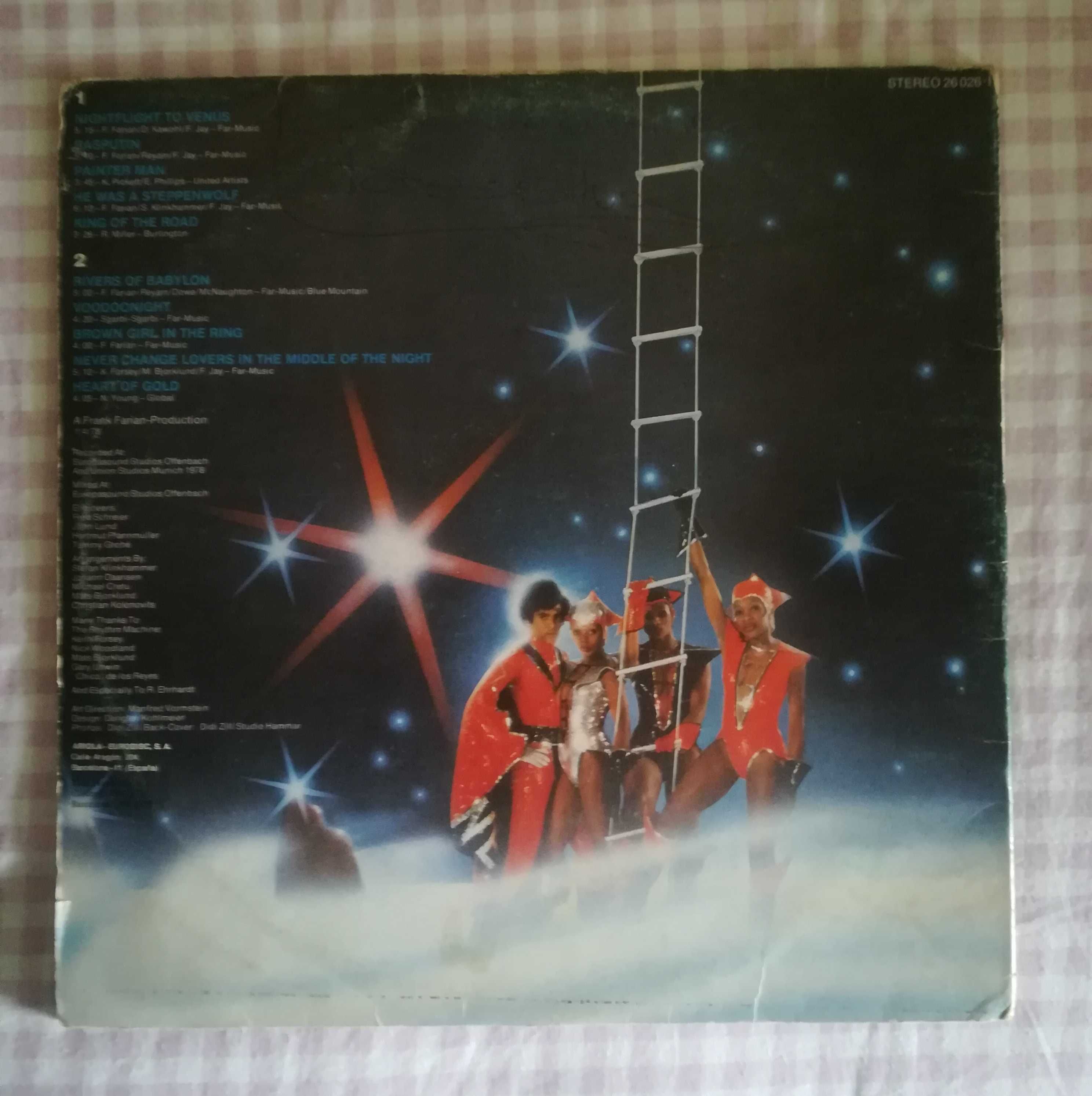 Disco vinyl BONEY M nightflight to venus