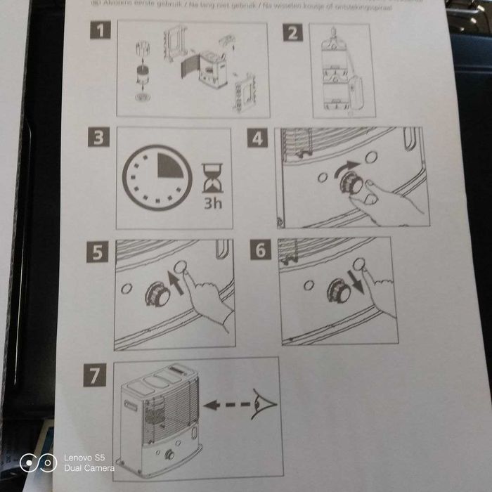 Новий Автономний обігрівач керосіновий гасовий Qlima R 4224S TC
