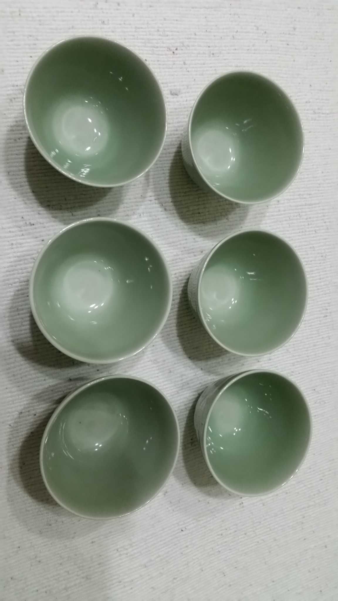 Tacinhas de chá Celadon!