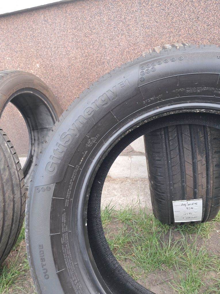 205/60 R16 92H - Giti Gitysynergy E1 - 8,35mm- 2019 - jak nowe~800km