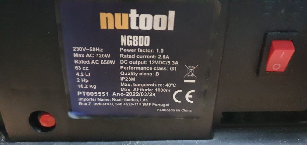 Gerador nutool ng800