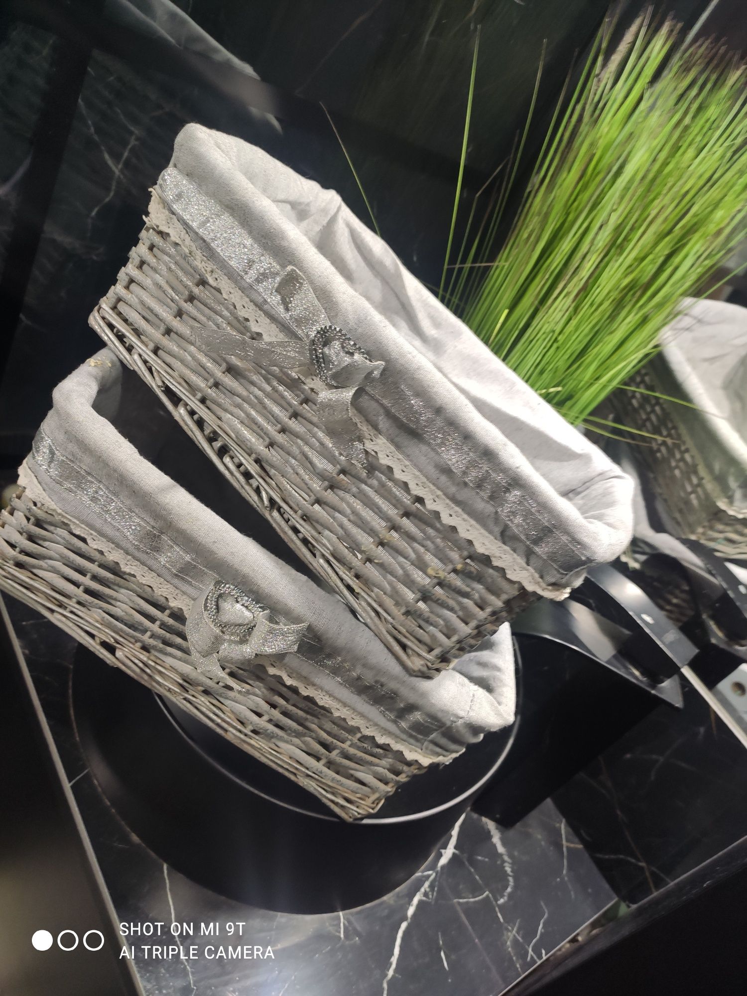 Kosz na pranie koszyki na kosmetyk  home & you i 4 sztuki