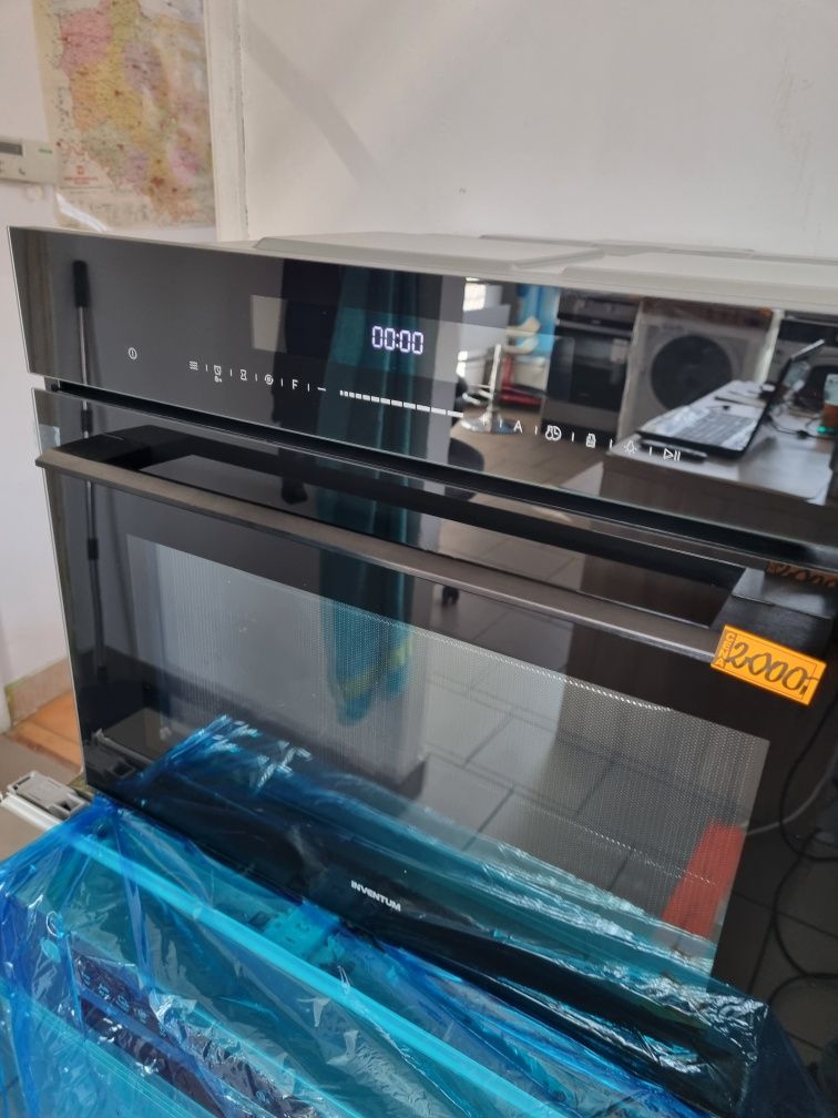 Piekarnik kompaktowy z funkcją mikrofali i grilla Inventum IMC4535GT
