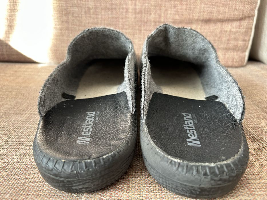 Westland шерстяні тапочки тапки шльопанці 49 р